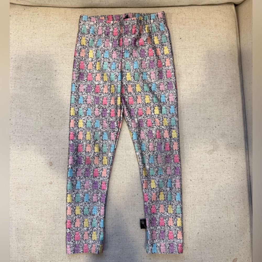 Pixie Lane Gummy Bear Pattern Kids Leggings